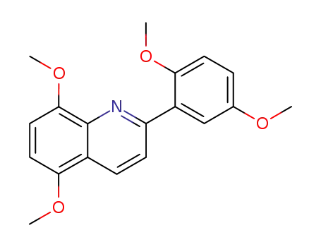 2-(2',5'-dimethoxyphenyl)-5,8-dimethoxyquinoline