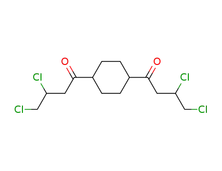 1-Butanone, 1,1'-(1,4-cyclohexanediyl)bis[3,4-dichloro-