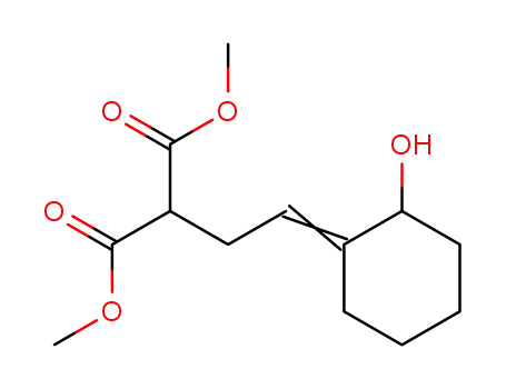 2-{2-[2-Hydroxy-cyclohex-(E)-ylidene]-ethyl}-malonic acid dimethyl ester