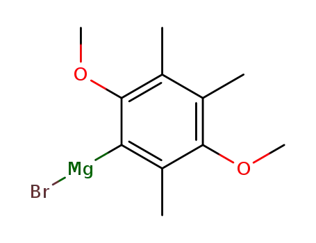 2,5-dimethoxy-3,4,6-trimethylphenylmagnesium bromide