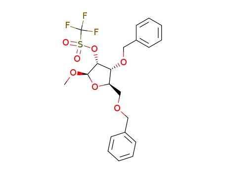 Methyl 3,5-Di-O-benzyl-2-O-(trifluoromethanesulfonyl)-β-D-ribofuranoside