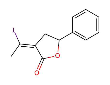 (3E)-dihydro-3-(iodoethylidene)-5-phenyl-2(3H)-furanone