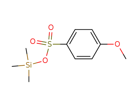 Molecular Structure of 74692-08-3 (4-Methoxy-1-benzolsulfonsaeure-trimethylester)