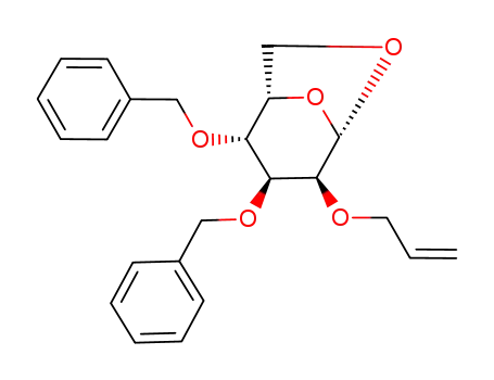 2-O-allyl-1,6-anhydro-3,4-di-O-benzyl-β-L-gulopyranose