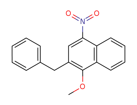 1-methoxy-2-benzyl-4-nitronaphthalene