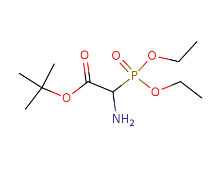 tert-butyl 2-amino-2-(diethoxyphosphoryl)acetate