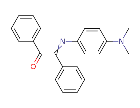 Molecular Structure of 87277-46-1 ((2Z)-2-{[4-(dimethylamino)phenyl]imino}-1,2-diphenylethanone)