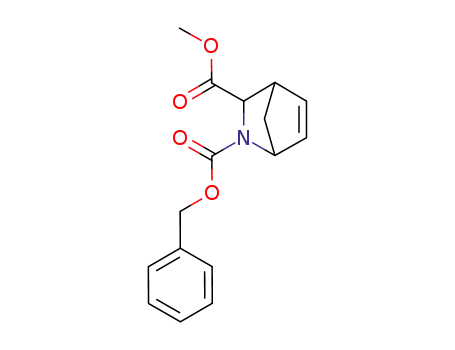 2-carbobenzyloxy-3-carbomethoxy-2-azabicyclo<2.2.1>hept-5-ene