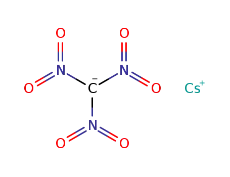 Molecular Structure of 13021-38-0 (cesium salt of trinitromethane)