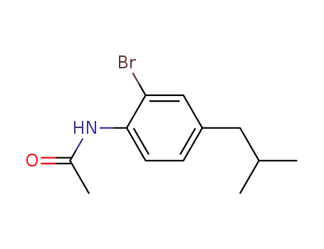 N-<2-bromo-4-(2-methylpropyl)phenyl>acetamide