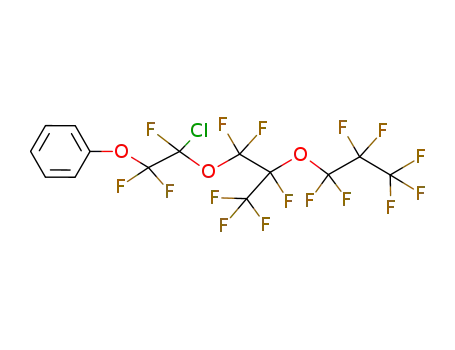 [2-Chloro-1,1,2-trifluoro-2-(1,1,2,3,3,3-hexafluoro-2-heptafluoropropyloxy-propoxy)-ethoxy]-benzene