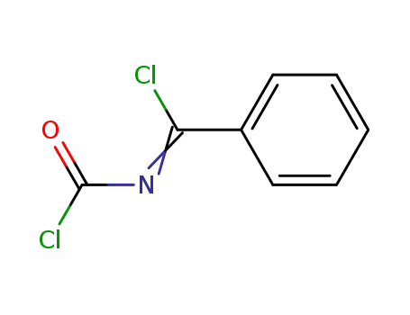 Benzenecarboximidoyl chloride, N-(chlorocarbonyl)-