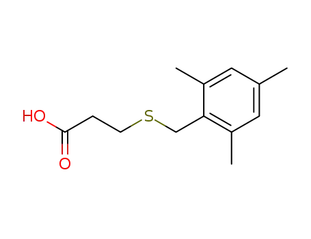 S-(β-2,4,6-trimethylbenzyl)mercaptopropionic acid