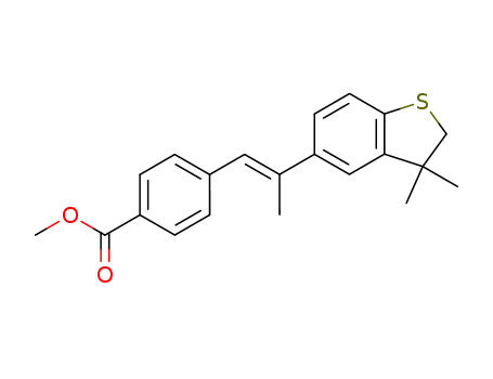 methyl (E)-4-<2-(2,3-dihydro-3,3-dimethylbenzo<b>thien-5-yl)-1-propenyl>benzoate