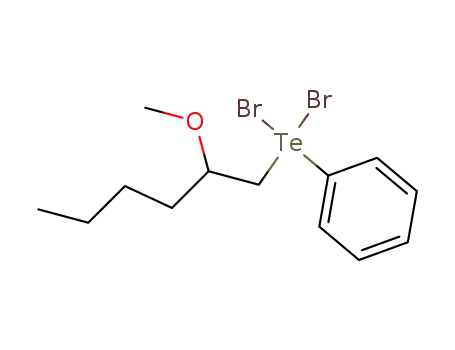 Molecular Structure of 82486-35-9 (C<sub>13</sub>H<sub>20</sub>Br<sub>2</sub>OTe)