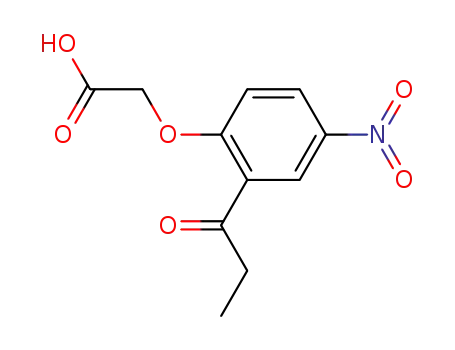 (4-Nitro-2-propanoylphenoxy)acetic acid
