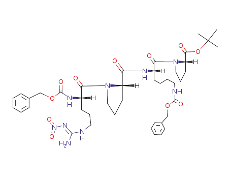 Z-Arg(NO<sub>2</sub>)-Pro-Lys(Z)-Pro-OtBu