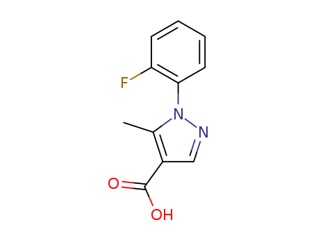 1-(2-FLUOROPHENYL)-5-METHYL-1H-PYRAZOLE-4-CARBOXYLIC ACID(618092-40-3)
