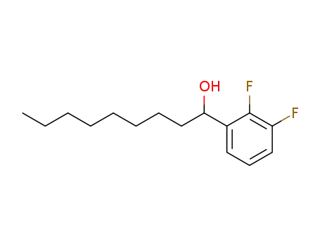 Molecular Structure of 126334-33-6 (1-(2,3-difluorophenyl)nonan-1-ol)