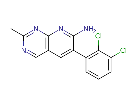 6-(2,3-Dichloro-phenyl)-2-methyl-pyrido[2,3-d]pyrimidin-7-ylamine