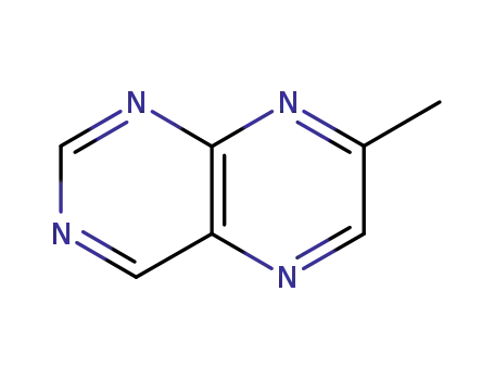 Molecular Structure of 936-40-3 (Pteridine, 7-methyl- (7CI,8CI,9CI))