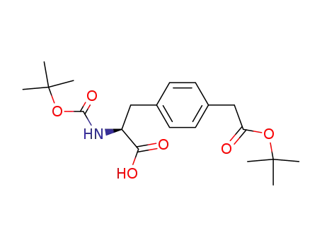 (S)-α-<<(1,1-dimethylethoxy)carbonyl>amino>-4-<2-(1,1-dimethylethoxy)-2-oxoethyl>benzenepropanoic acid