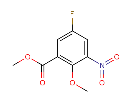 methyl 5-fluoro-2-methoxy-3-nitrobenzoate