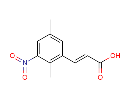 3-(2,5-dimethyl-3-nitrophenyl)acrylic acid