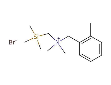 Benzenemethanaminium, N,N,2-trimethyl-N-[(trimethylsilyl)methyl]-,
bromide