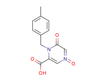 1,6-dihydro-1-(4-methylbenzyl)-6-oxo-2-pyrazinecarboxylic acid 4-oxide
