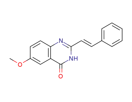 6-메톡시-2-스티릴퀴나졸린-4(3H)-온