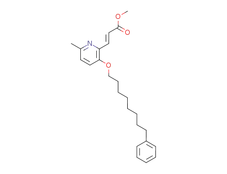 (E)-3-[6-Methyl-3-(8-phenyl-octyloxy)-pyridin-2-yl]-acrylic acid methyl ester
