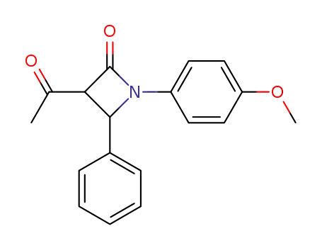 3-Acetyl-1-(4-methoxy-phenyl)-4-phenyl-azetidin-2-one