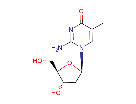 Molecular Structure of 19316-88-2 (2'-DEOXY-5-METHYLISOCYTIDINE)