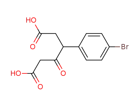 3-(4-Bromo-phenyl)-4-oxo-hexanedioic acid