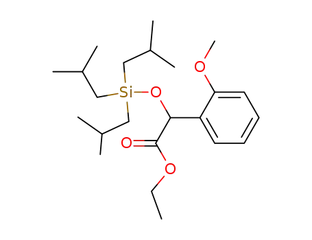 ethyl (2-methoxyphenyl){[tris(2-methylpropyl)silyl]oxy}acetate