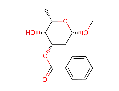 methyl 3-O-benzoyl-2,6-dideoxy-β-L-lyxo-hexopyranoside