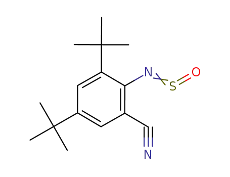Benzonitrile, 3,5-bis(1,1-dimethylethyl)-2-(sulfinylamino)-