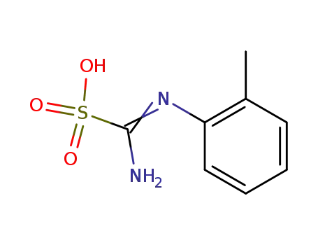 Molecular Structure of 101030-88-0 ((E)-amino[(2-methylphenyl)imino]methanesulfonic acid)