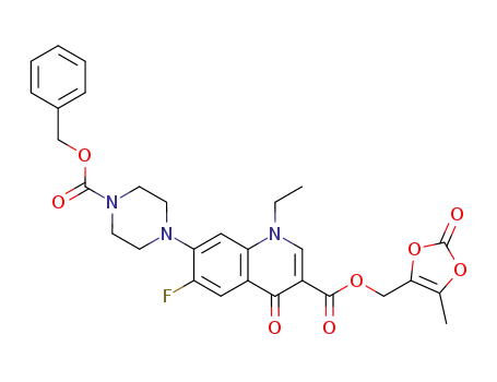 N-benzyloxycarbonyl NFLX (5-methyl-2-oxo-1,3-dioxol-4-yl)methyl ester