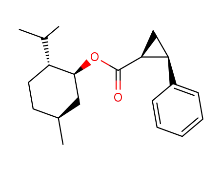 Molecular Structure of 105367-39-3 (menthyl 2-phenylcyclopropanecarboxylate)