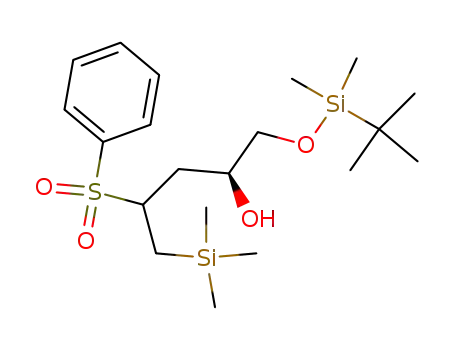 (2S)-1-(tert-Butyldimethylsiloxy)-4-(phenylsulfonyl)-5-(trimethylsilyl)-2-pentanol