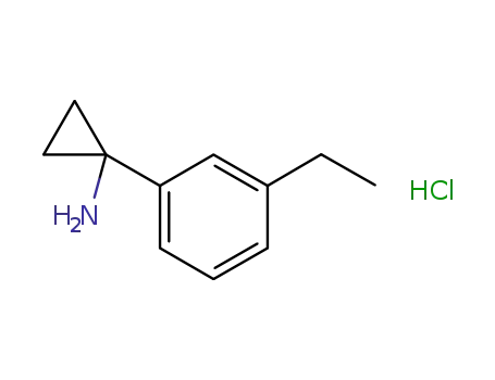 시클로 프로판 아민, 1- (3- 에틸 페닐)-, 염산염 (1 : 1)
