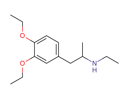 Molecular Structure of 111960-06-6 ([2-(3,4-Diethoxy-phenyl)-1-methyl-ethyl]-ethyl-amine)