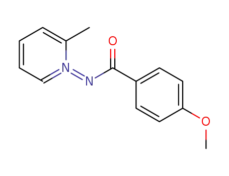 (4-methoxybenzoyl)(2-methylpyridin-1-ium-1-yl)amide