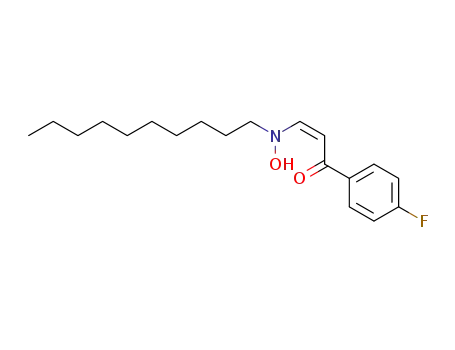 2-Propen-1-one, 3-(decylhydroxyamino)-1-(4-fluorophenyl)-, (Z)-