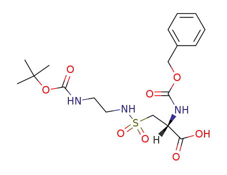(R)-2-Benzyloxycarbonylamino-3-(2-tert-butoxycarbonylamino-ethylsulfamoyl)-propionic acid