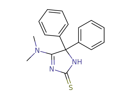 4-(dimethylamino)-5,5-diphenyl-3-imidazoline-2-thione