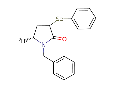 (5R)-<5-(2)H1>-1-benzyl-1-phenylselenyopyrrolidin-2-one