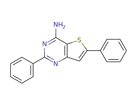 4-amino-2,6-diphenylthieno<3,2-d>pyrimidine